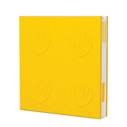 LEGO Notizbuch mit Stift Gelb   - Versand: 5-7 Tage nach Bestellung