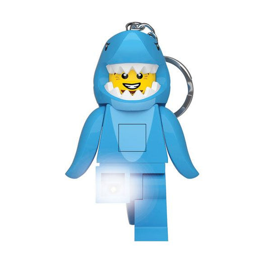 LEGO Classic Schlüsselanhänger mit Leuchtfunktion Hai 8 cm - Versand: 5-7 Tage nach Bestellung