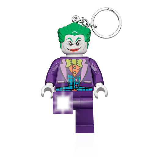 LEGO DC Comics Schlüsselanhänger mit Leuchtfunktion Joker 8 cm                      - Versand: 5-7 Tage nach Bestellung