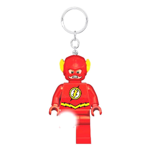 LEGO DC Comics Schlüsselanhänger mit Leuchtfunktion Flash 8 cm                      - Versand: 5-7 Tage nach Bestellung