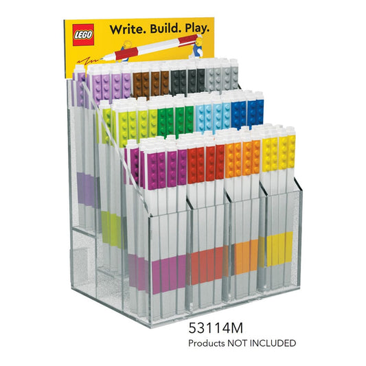 LEGO Acryl Verkaufsdisplay / Thekendisplay für Gelstifte   - Versand: 5-7 Tage nach Bestellung