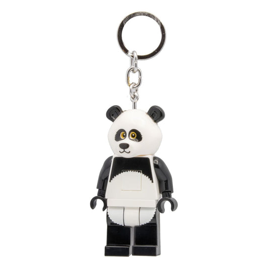 LEGO Minifigures Schlüsselanhänger mit Leuchtfunktion Panda Guy 8 cm              - Versand: 5-7 Tage nach Bestellung