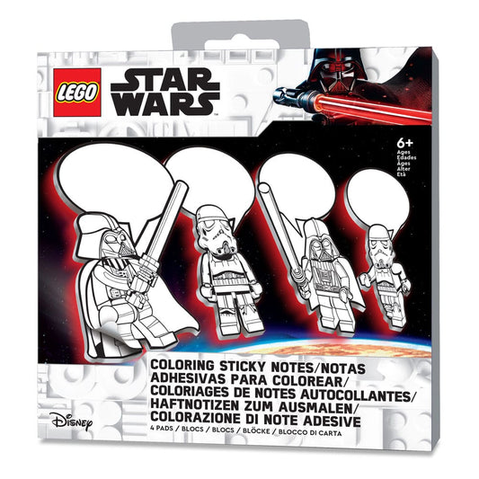 LEGO Star Wars Klebezettel Set mit Stift Darth Vader    - Versand: 5-7 Tage nach Bestellung