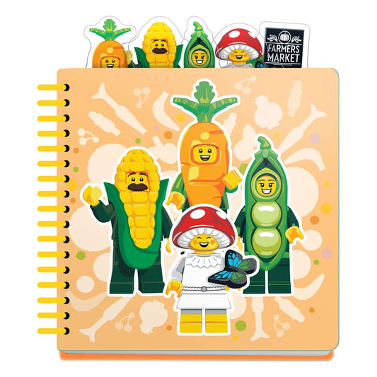 LEGO Minifigures Tab-Notizbuch Bauernmarkt - Preorder - ETA: 25.10.2025