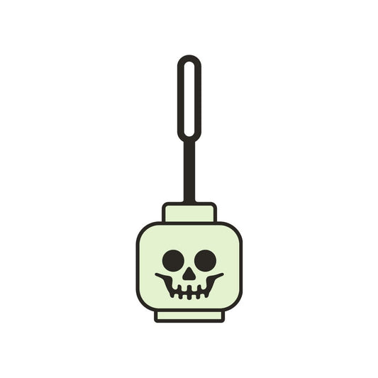 LEGO Minifigures Taschenanhänger Skelettkopf Glow in the Dark 10 cm      - Preorder - ETA: 25.11.2025