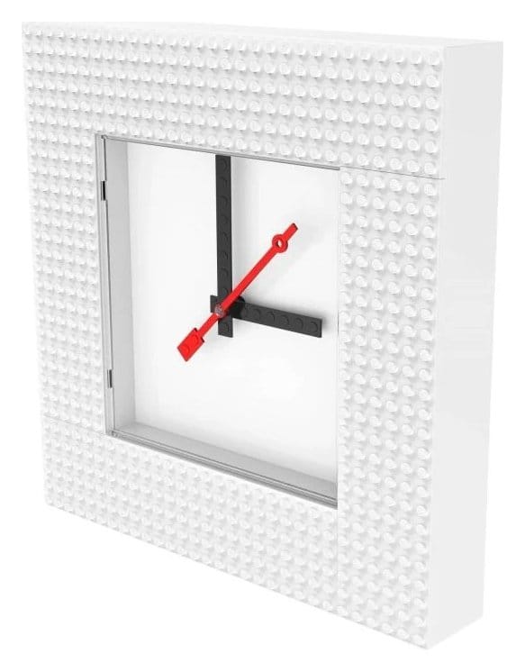 Lego Wanduhr Time by IQHK Weiß - Preorder - ETA: 25.09.2026