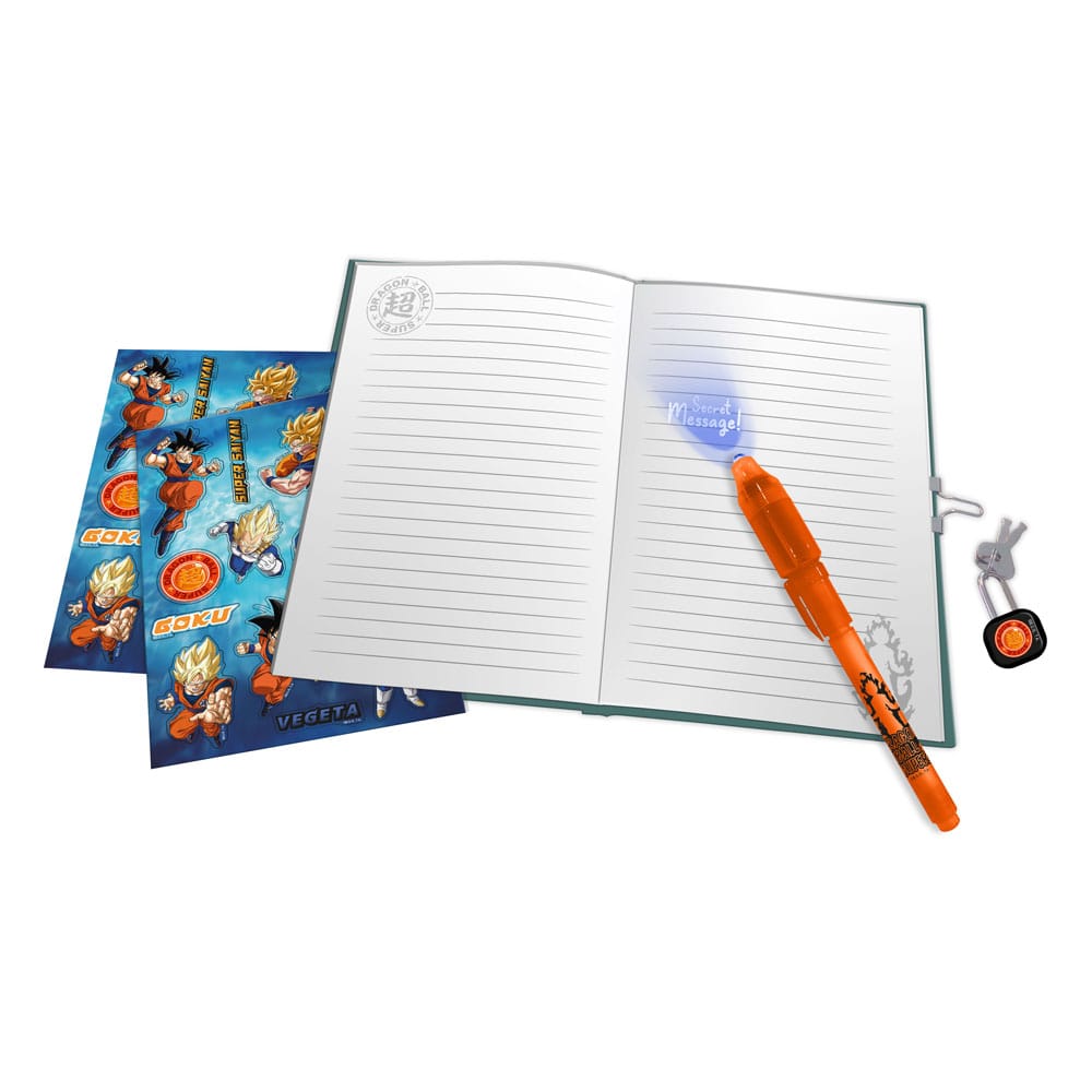Dragon Ball Tagebuch Set mit Schloss   - Preorder - ETA: 09.10.2025