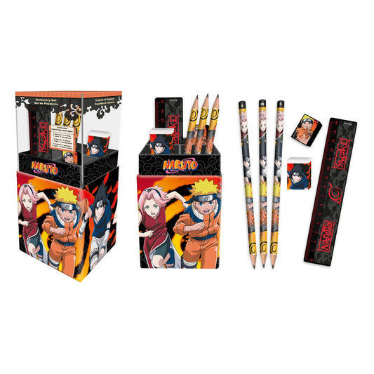 Naruto Schreibwaren-Set    - Versand: 5-7 Tage nach Bestellung