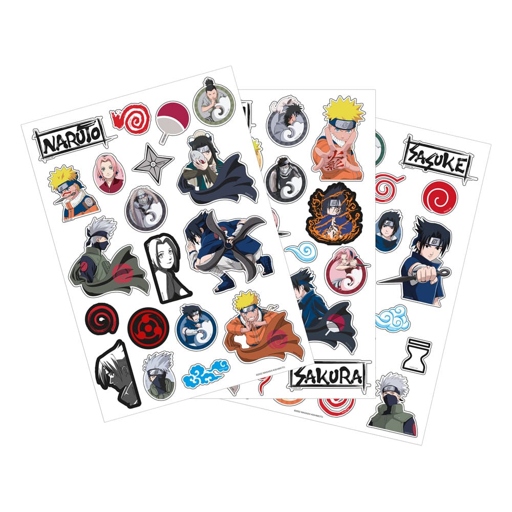 Naruto Tech Sticker Pack            - Versand: 5-7 Tage nach Bestellung