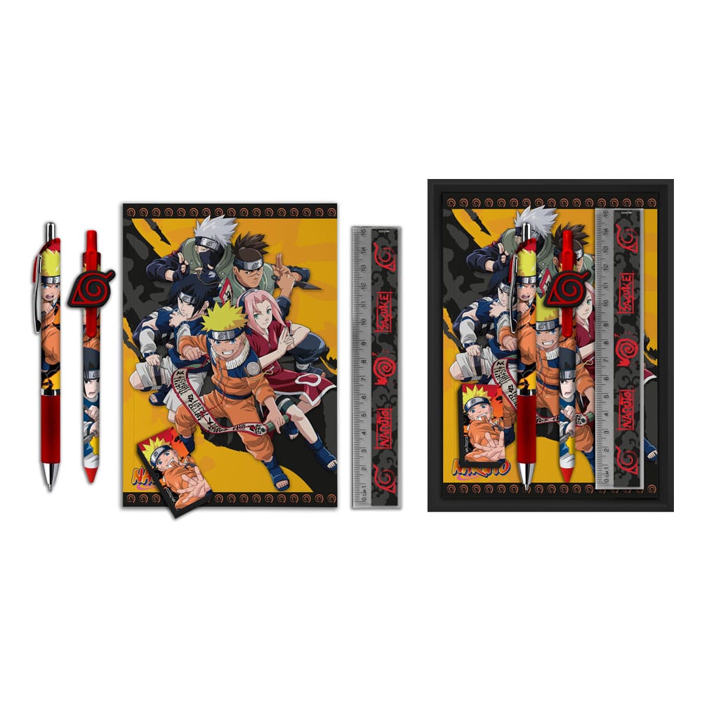 Naruto Schreibwaren-Set Deluxe - Preorder - ETA: 09.10.2025