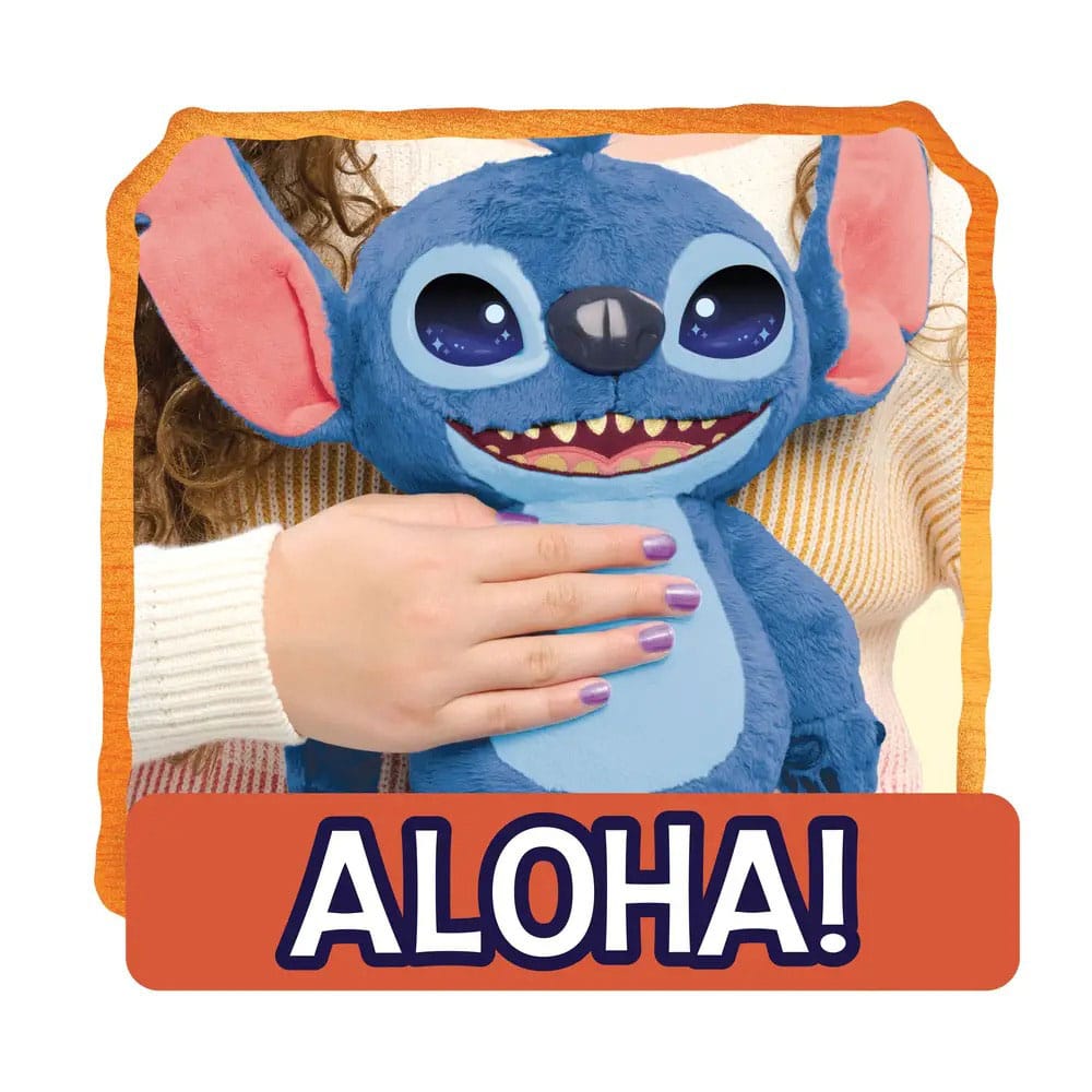 Lilo & Stitch Plüschfigur mit LCD-Spezialeffekte und Sounds The Many Mood Stitch 36 cm  - Versand: 7 Tage nach Bestellung