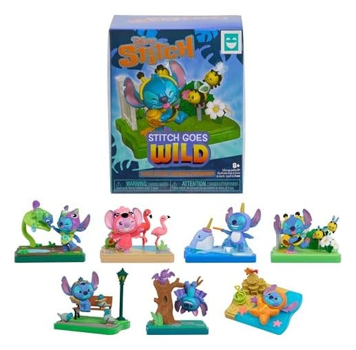 Stitch Happy Haul Sammelfigur Blind Boxes Goes Wild (8) - Versand: 7 Tage nach Bestellung