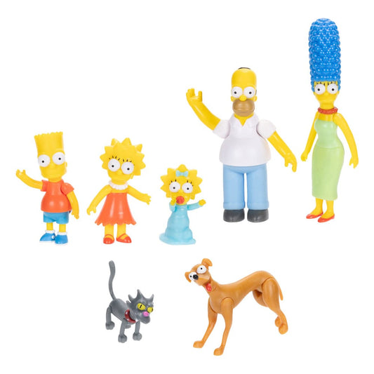 Simpsons Minifiguren 7er-Pack 6 cm     - Versand: 5-7 Tage nach Bestellung