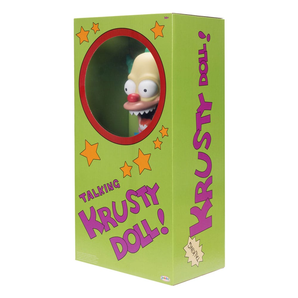 Simpsons Feature Plüschfigur sprechend Krusty 44 cm *Englische Version*  - Versand: 5-7 Tage nach Bestellung