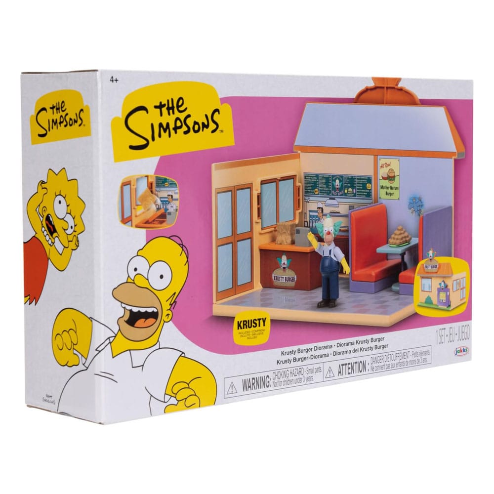 Simpsons Minifiguren Spielset Krusty Burger   - Versand: 5-7 Tage nach Bestellung