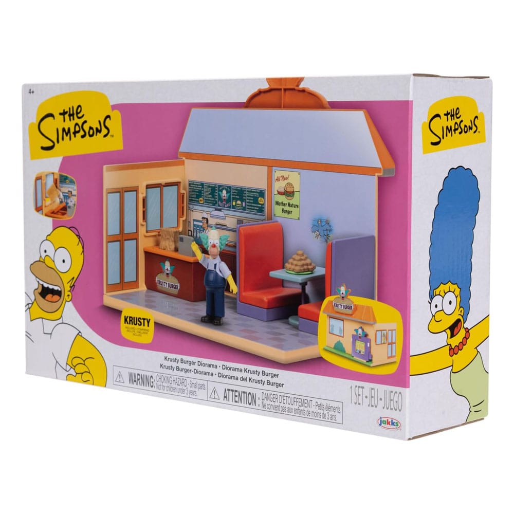 Simpsons Minifiguren Spielset Krusty Burger   - Versand: 5-7 Tage nach Bestellung