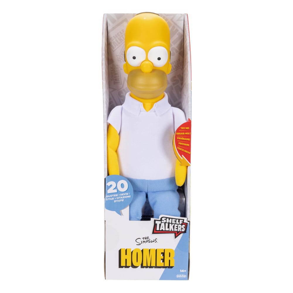 Simpsons Plüschfigur sprechend Homer 33 cm *Englische Version*      - Versand: 7 Tage nach Bestellung