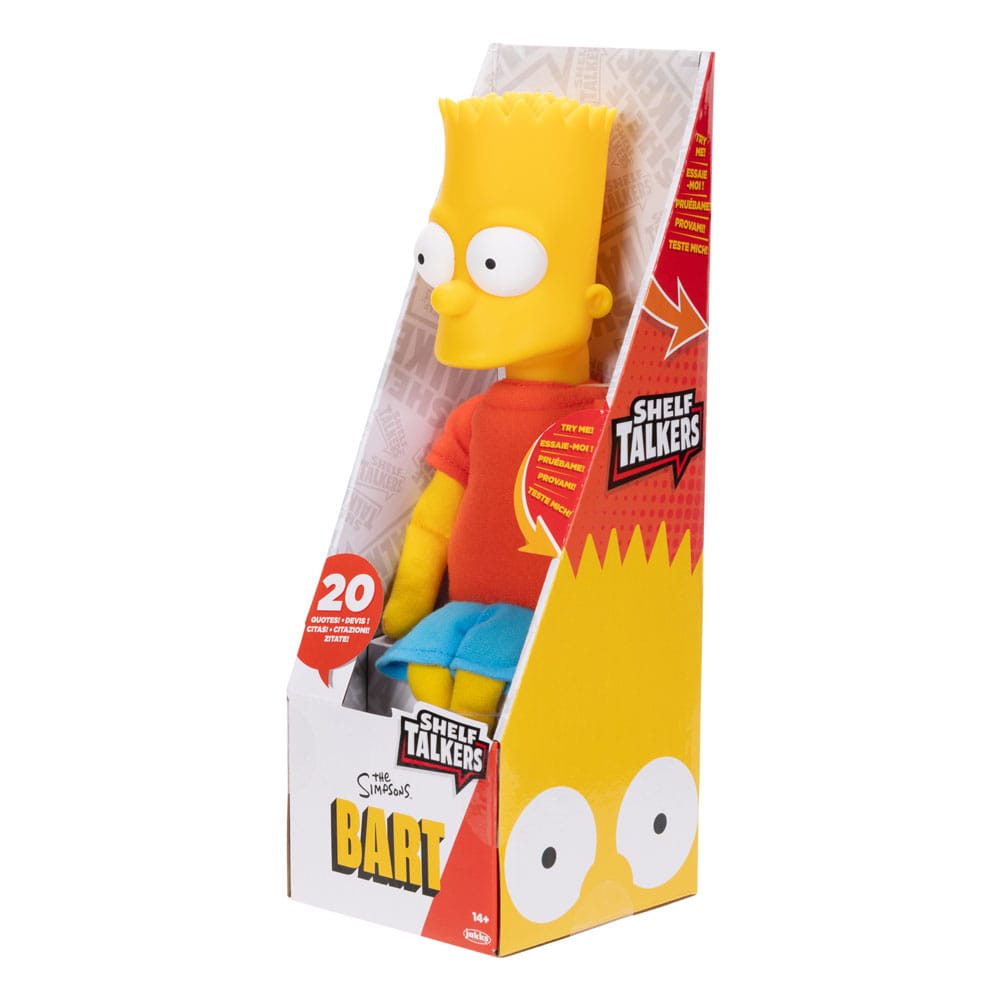 Simpsons Plüschfigur sprechend Bart 33 cm *Englische Version* - Versand: 5-7 Tage nach Bestellung