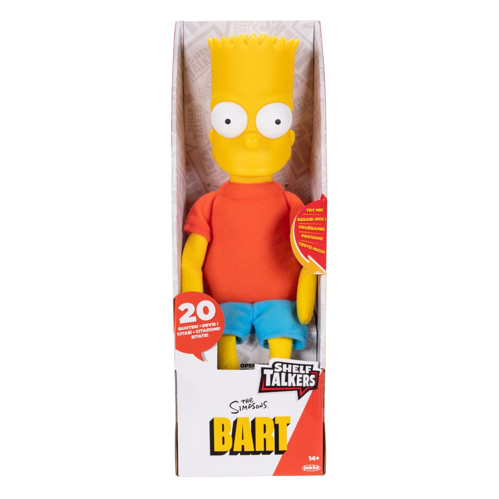 Simpsons Plüschfigur sprechend Bart 33 cm *Englische Version* - Versand: 5-7 Tage nach Bestellung