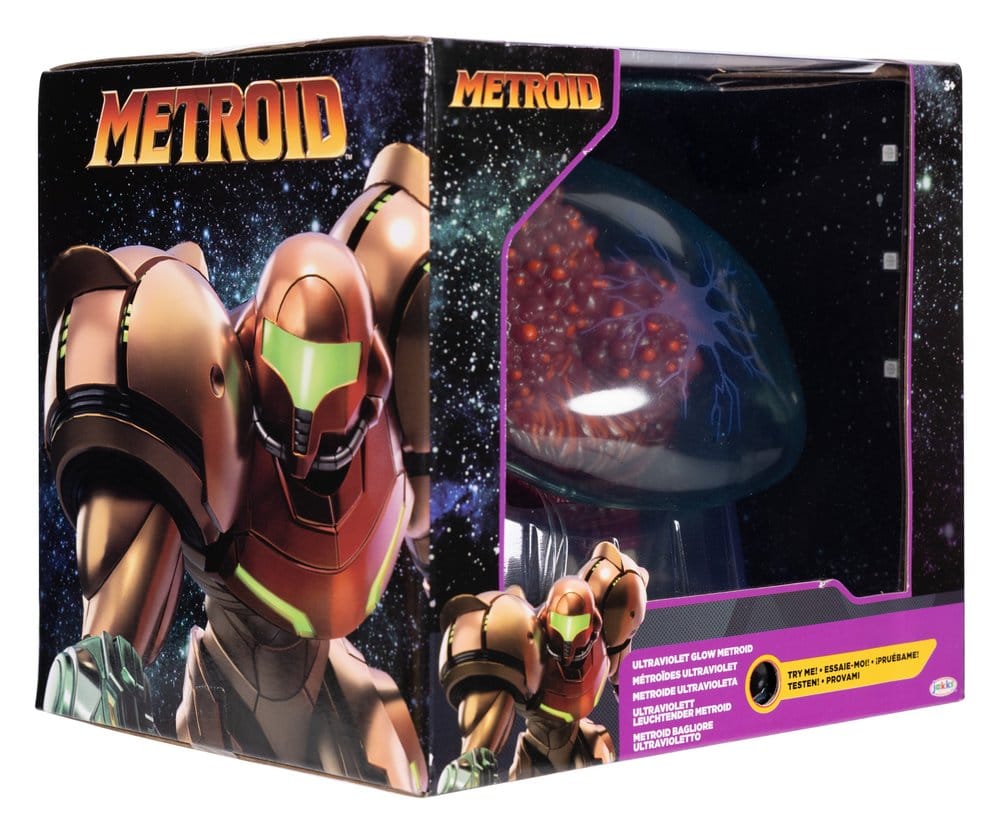 World of Nintendo Metroid Prime Actionfigur Metroid Ultraviolet Glow 15 cm       - Preorder - ETA: 24.06.2026