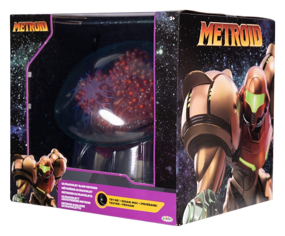 World of Nintendo Metroid Prime Actionfigur Metroid Ultraviolet Glow 15 cm       - Preorder - ETA: 24.06.2026