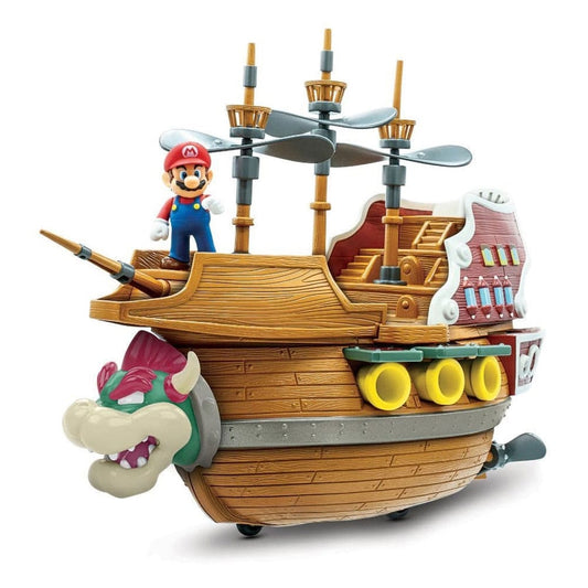 World of Nintendo Super Mario Spielset Bowsers Luftschiff Deluxe  - Versand: 5-7 Tage nach Bestellung