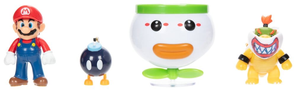 World of Nintendo Minifiguren 2er-Pack Mario and Bowser Jr. Clown Car 6 cm - Preorder - ETA: 24.06.2026