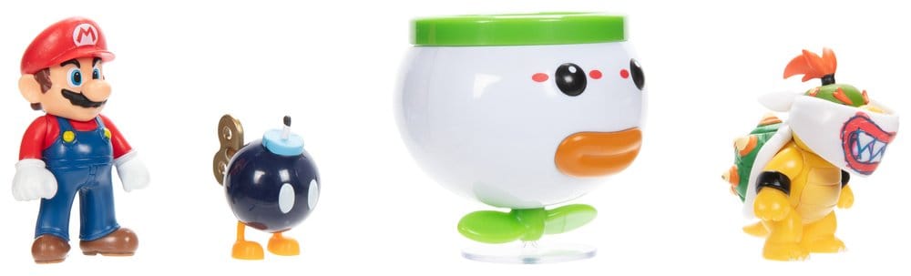 World of Nintendo Minifiguren 2er-Pack Mario and Bowser Jr. Clown Car 6 cm - Preorder - ETA: 24.06.2026