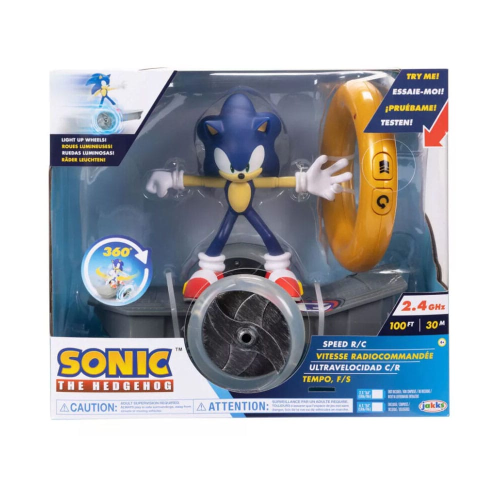 Sonic - The Hedgehog RC Fahrzeug Sonic Speed   - Versand: 5-7 Tage nach Bestellung