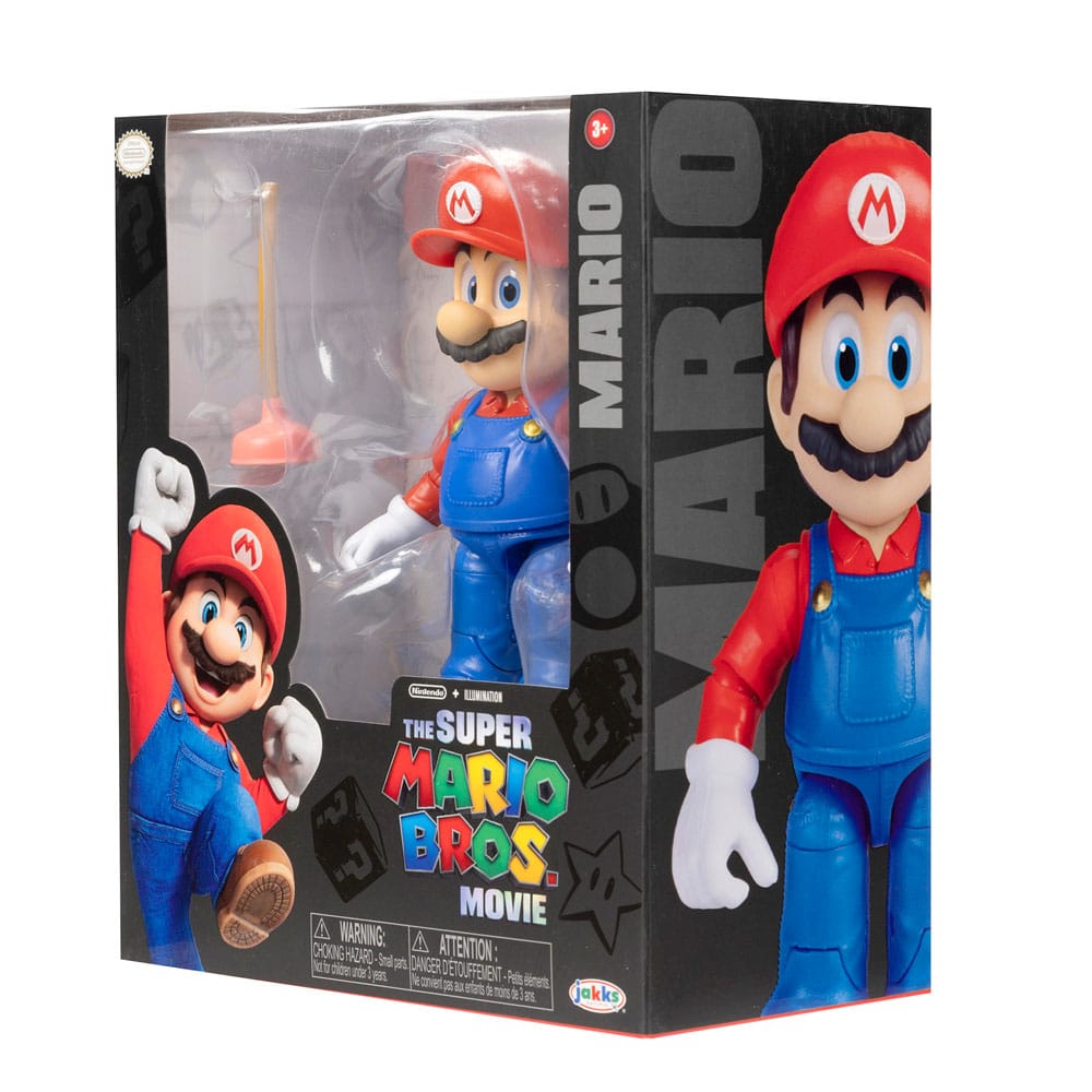 Der Super Mario Bros. Film Actionfigur Mario 13 cm - Versand: 5-7 Tage nach Bestellung