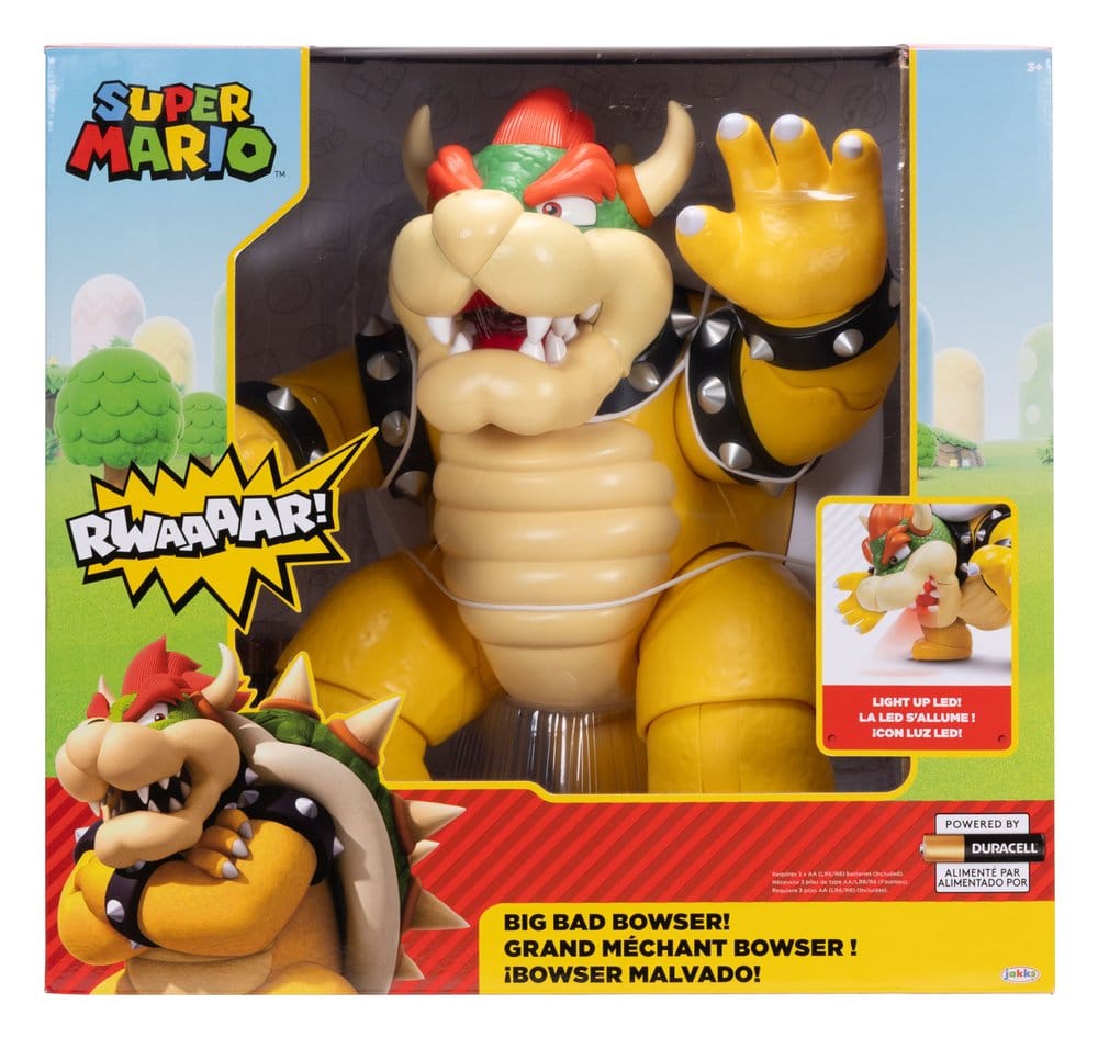 Super Mario Actionfigur Big Bad Bowser 30 cm       - Preorder - ETA: 24.06.2026