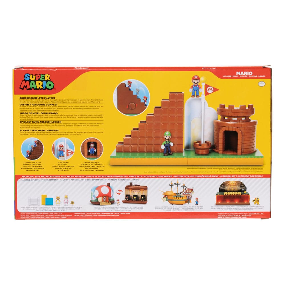 World of Nintendo Super Mario Minifiguren Spielset End Level    - Versand: 5-7 Tage nach Bestellung