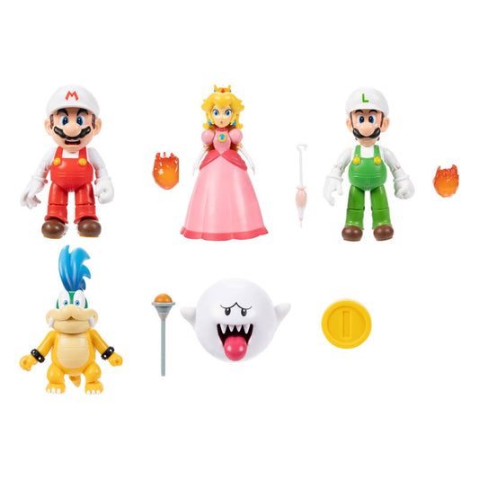 World of Nintendo Minifiguren Super Mario Wave 41 10 cm Sortiment (6)     - Versand: 5-7 Tage nach Bestellung