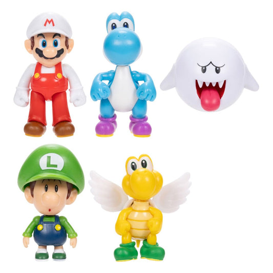 World of Nintendo Minifiguren Super Mario Wave 49 6 cm Sortiment (8)     - Versand: 5-7 Tage nach Bestellung