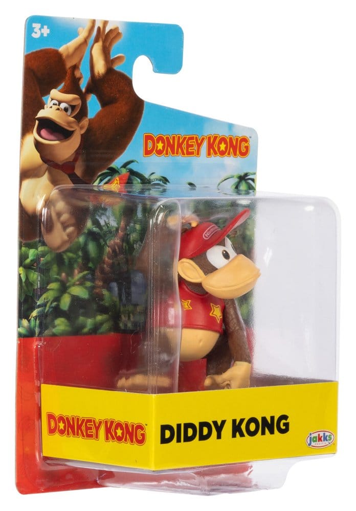 World of Nintendo Minifiguren Donkey Kong 6 cm Sortiment (16)            - Versand: 7 Tage nach Bestellung