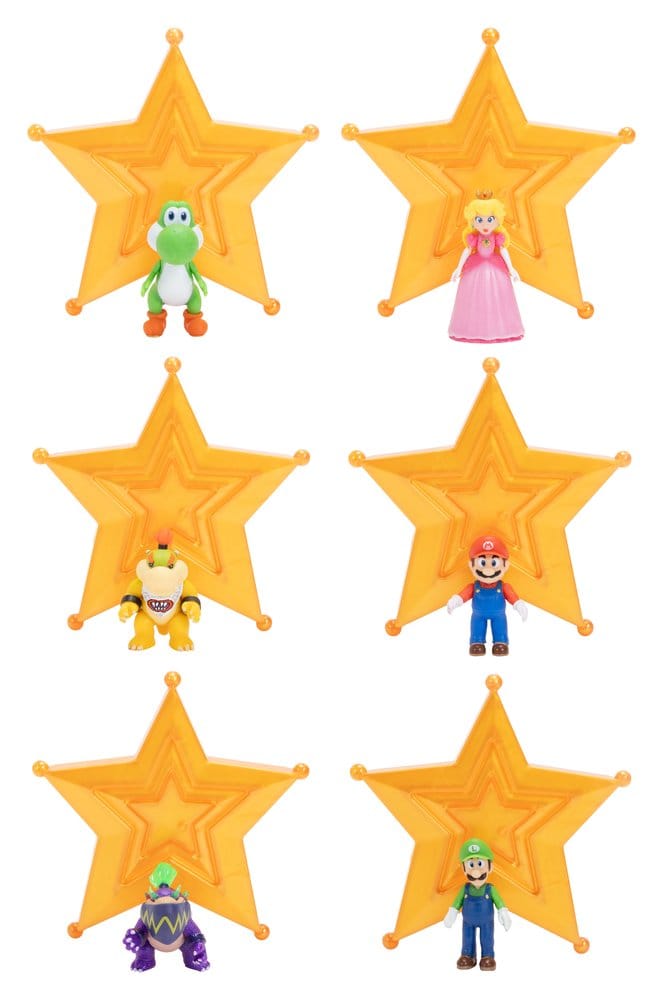 Der Super Mario Galaxy Film Actionfiguren 4 cm Wave 1 Sortiment (12) - Versand: 7 Tage nach Bestellung