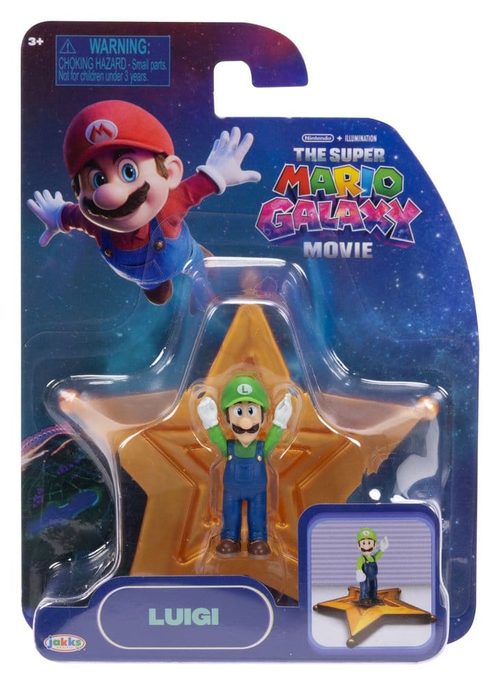 Der Super Mario Galaxy Film Actionfiguren 4 cm Wave 1 Sortiment (12) - Versand: 7 Tage nach Bestellung