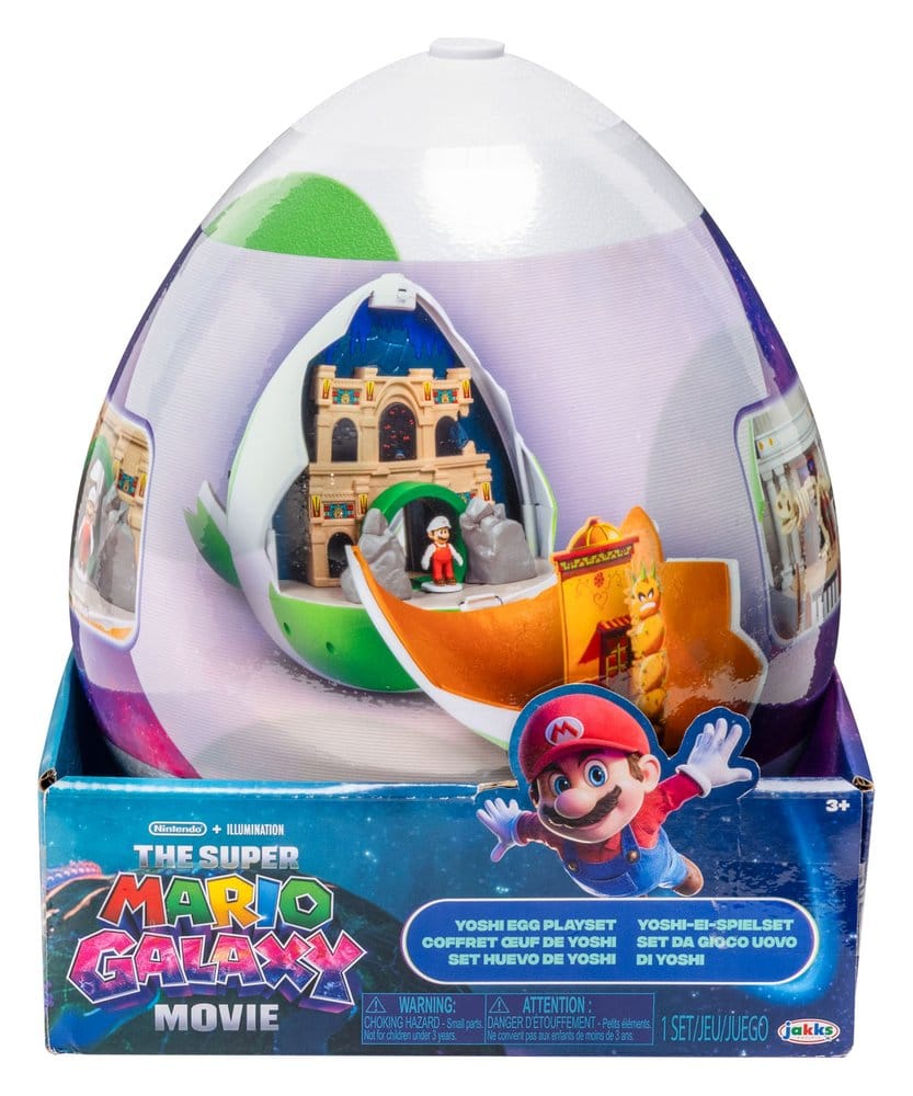 Der Super Mario Galaxy Film Spielset mit 2 Minifiguren Yoshi-Ei - Versand: 7 Tage nach Bestellung