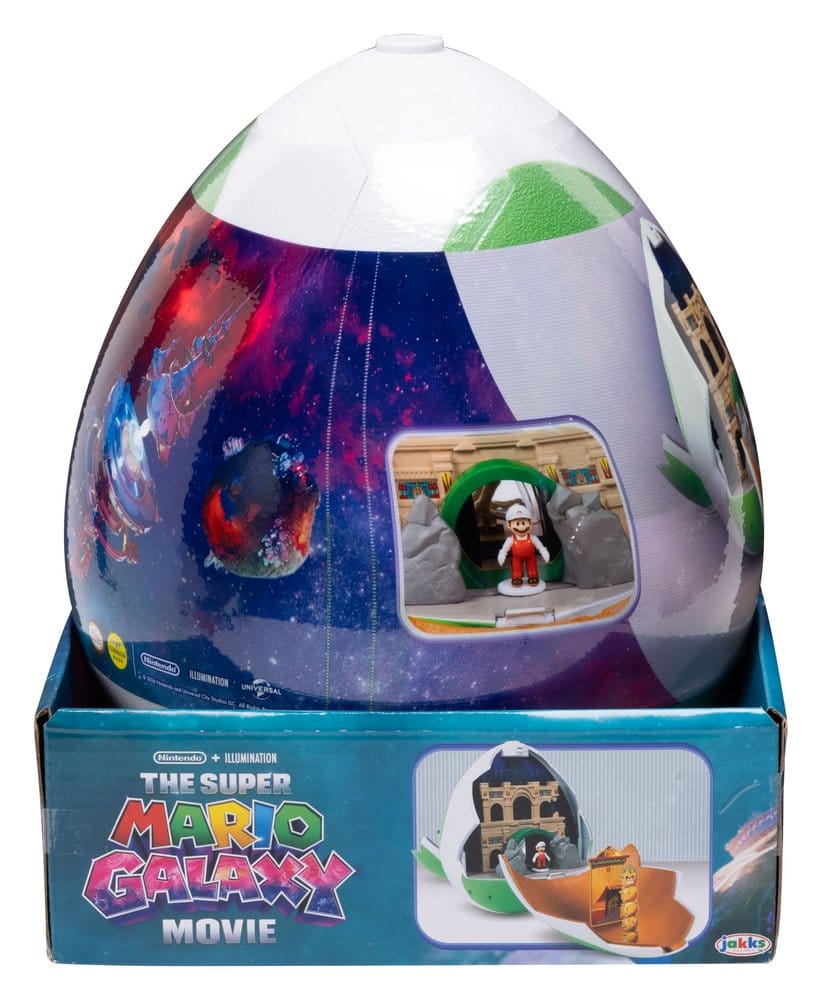 Der Super Mario Galaxy Film Spielset mit 2 Minifiguren Yoshi-Ei - Versand: 7 Tage nach Bestellung