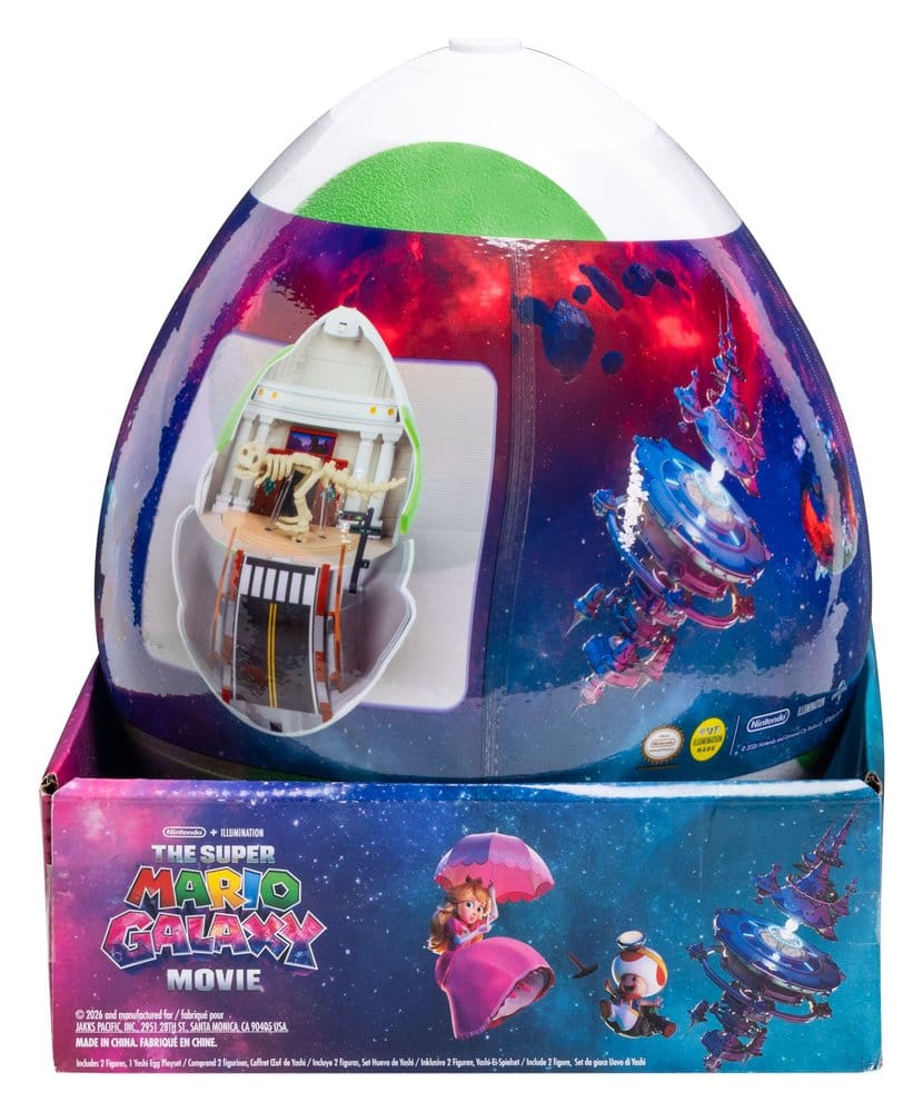 Der Super Mario Galaxy Film Spielset mit 2 Minifiguren Yoshi-Ei - Versand: 7 Tage nach Bestellung