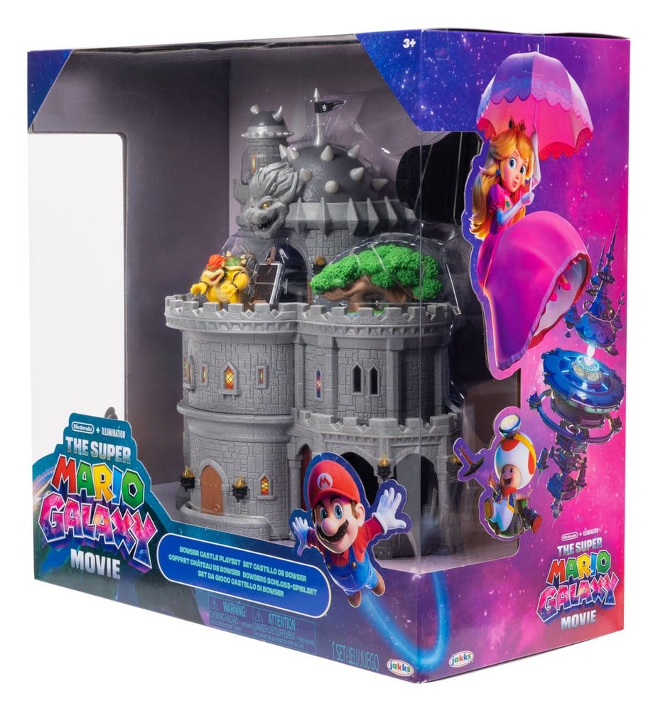 Der Super Mario Galaxy Film Deluxe Spielset mit 1 Minifigur Bowsers Schloss - Versand: 7 Tage nach Bestellung