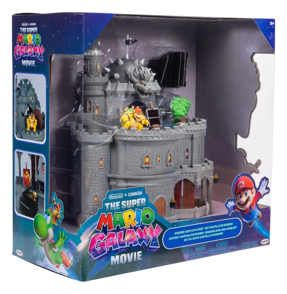 Der Super Mario Galaxy Film Deluxe Spielset mit 1 Minifigur Bowsers Schloss - Versand: 7 Tage nach Bestellung