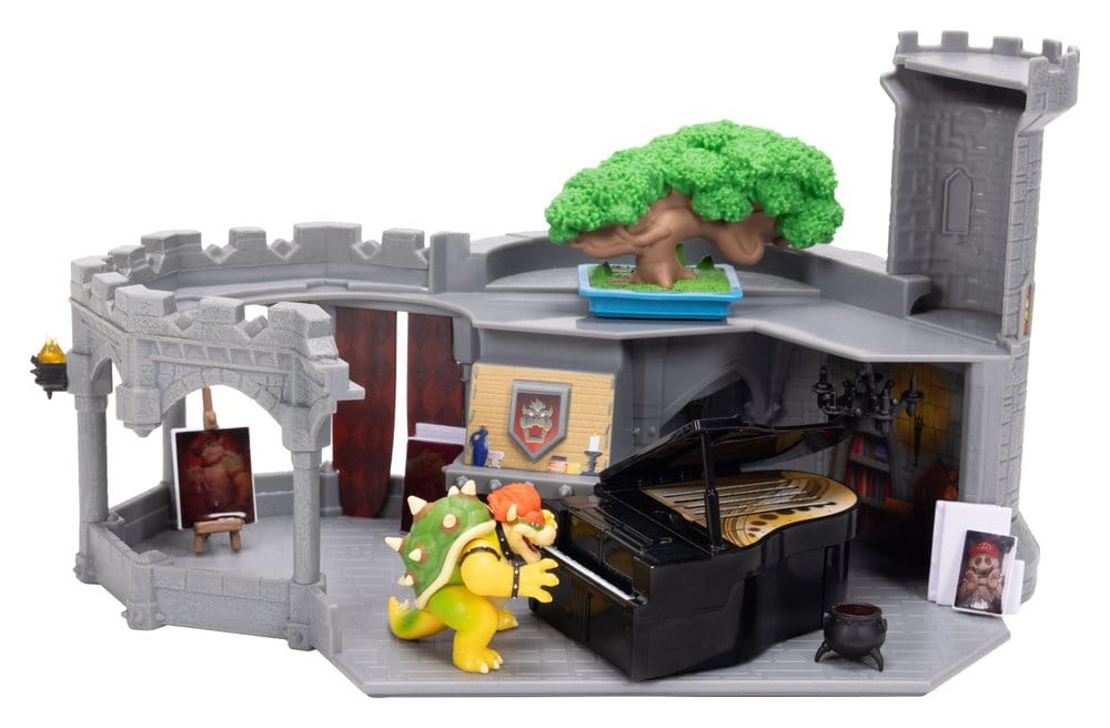 Der Super Mario Galaxy Film Deluxe Spielset mit 1 Minifigur Bowsers Schloss - Versand: 7 Tage nach Bestellung