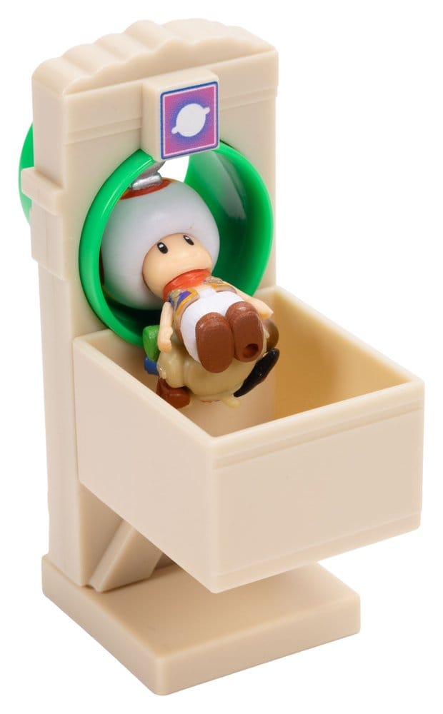 Der Super Mario Galaxy Film Diorama mit 2 Minifiguren Sternentor-Galaxie - Versand: 7 Tage nach Bestellung