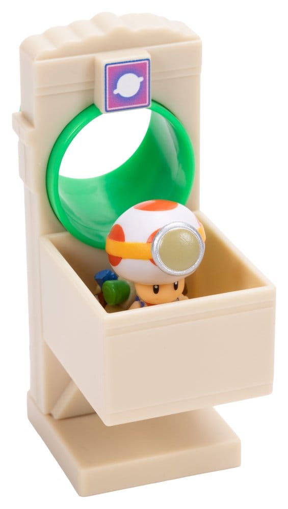 Der Super Mario Galaxy Film Diorama mit 2 Minifiguren Sternentor-Galaxie - Versand: 7 Tage nach Bestellung
