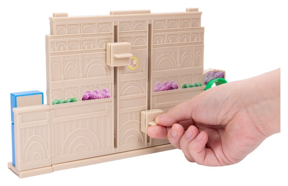 Der Super Mario Galaxy Film Diorama mit 2 Minifiguren Sternentor-Galaxie - Versand: 7 Tage nach Bestellung