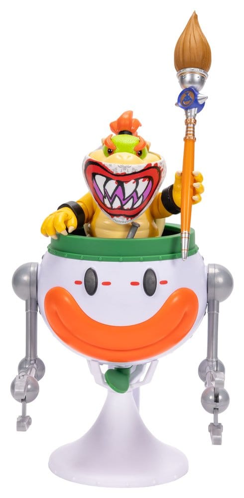 Der Super Mario Galaxy Film Actionfigur Bowser Jr. with Clown Car 13 cm - Versand: 7 Tage nach Bestellung