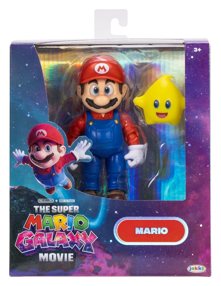 Der Super Mario Galaxy Film Actionfigur Mario 13 cm - Versand: 7 Tage nach Bestellung
