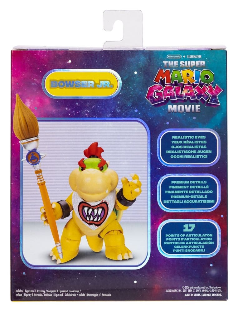 Der Super Mario Galaxy Film Actionfigur Bowser Jr. 13 cm - Versand: 7 Tage nach Bestellung