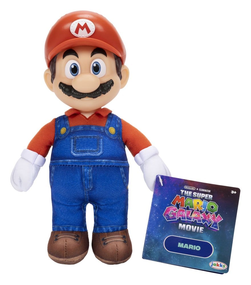 Der Super Mario Galaxy Film Plüschfigur Mario 23 cm - Versand: 7 Tage nach Bestellung